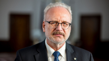 Valsts prezidenta Egila Levita uzruna Nacionālo partizānu bruņotās pretošanās atceres dienā