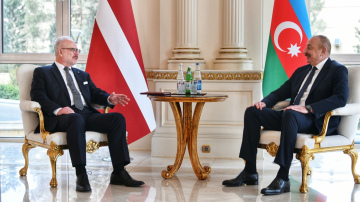 Valsts prezidents ar Azerbaidžānas prezidentu pārrunā Eiropas drošības jautājumus un alternatīvus enerģijas avotus