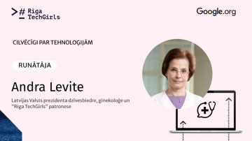 Andras Levites uzruna Riga TechGirls programmas veselības aprūpes speciālistiem “Cilvēcīgi par tehnoloģijām” atklāšanā