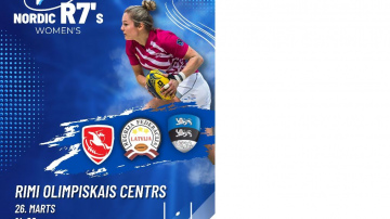 26.martā pirmo reizi norisināsies sieviešu regbijs-7 NORDIC WOMEN SEVENS turnīrs.