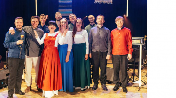 Tautasdziesmu programma   “Dieva dēli. Saules meitas”  “Spridzina” Latvijas pilsētās