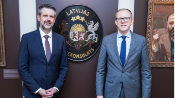 Latvija un Islande pārrunā starptautiskās un drošības politikas aktualitātes