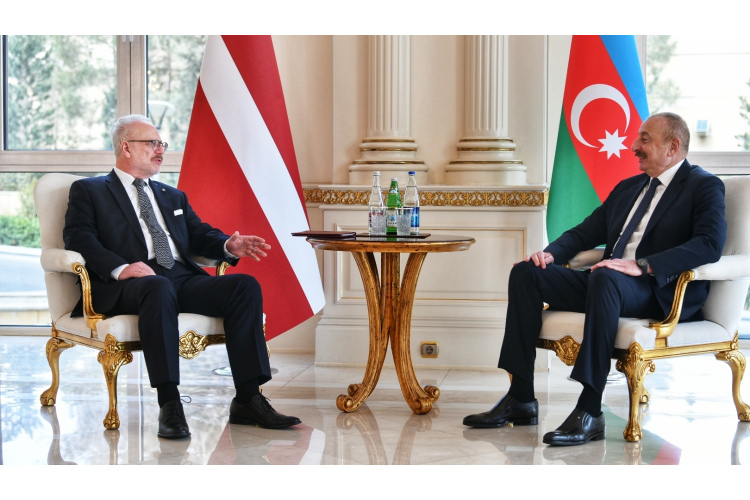 Valsts prezidents ar Azerbaidžānas prezidentu pārrunā Eiropas drošības jautājumus un alternatīvus enerģijas avotus