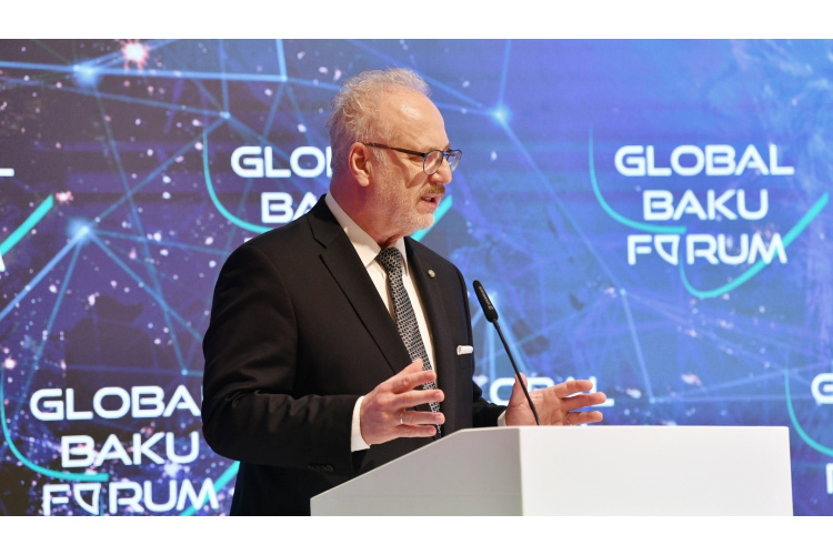 Valsts prezidents 10. Globālajā Baku forumā uzsver nepieciešamību turpināt atbalstīt Ukrainu