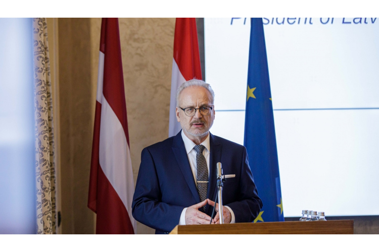 Valsts prezidenta Egila Levita uzruna Latvijas–Luksemburgas biznesa forumā