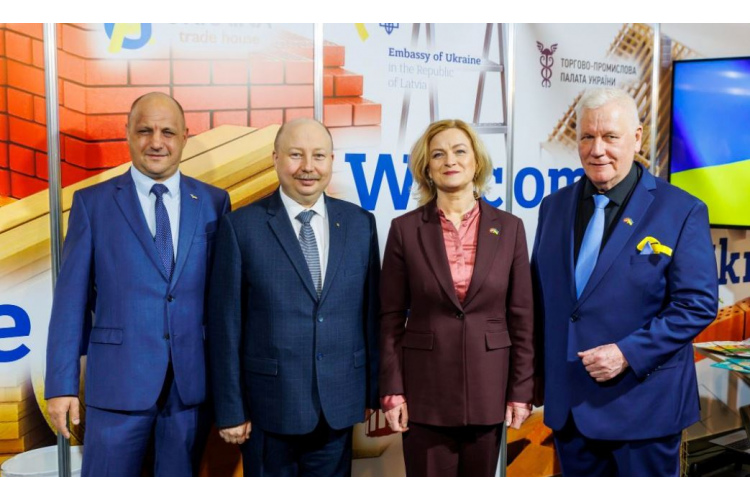 Ukrainas uzņēmēji biznesa veicināšanai aktīvi izmanto izstādes Latvijā!
