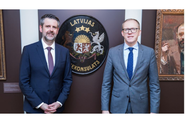 Latvija un Islande pārrunā starptautiskās un drošības politikas aktualitātes