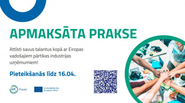 Studentiem un jaunajiem uzņēmējiem piedāvā apmaksātas prakses iespējas