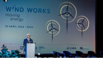 Valsts prezidenta Egila Levita uzruna konferences “WindWorks. Moving Energy.” atklāšanā
