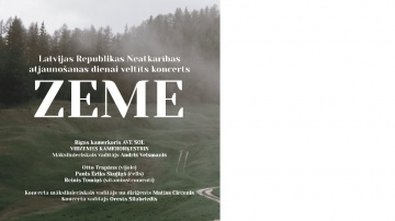 Rīgas kamerkoris “Ave Sol” un jaunais diriģents Matīss Circenis  aicina uz koncertu “Zeme”