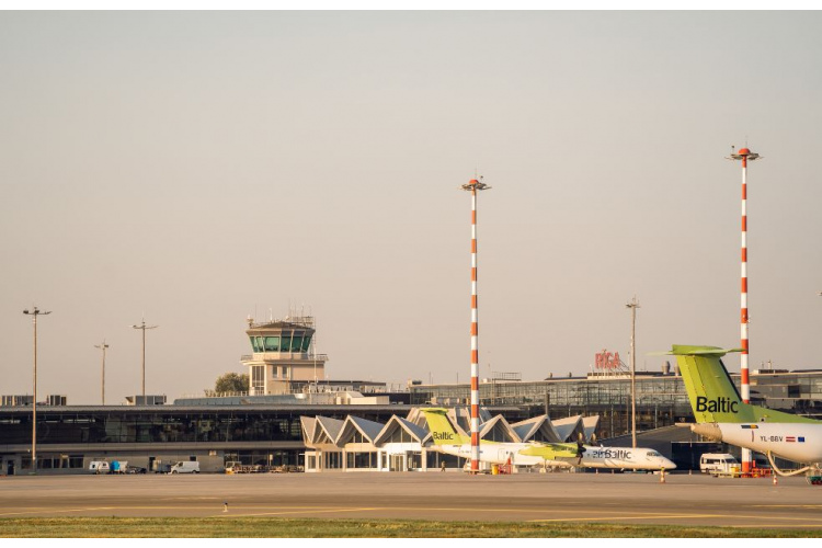 Gada pirmajā ceturksnī lidostā “Rīga” apkalpoti 1,3 miljoni pasažieru