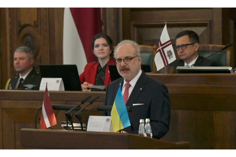 Valsts prezidenta runa Saeimas ārkārtas sēdē par godu Latgales kongresa dienai
