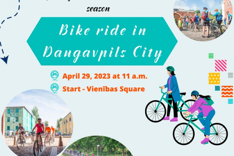 Daugavpilī ar velobraucienu atklās aktīvā tūrisma sezonu