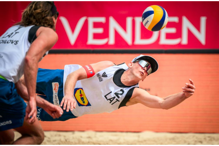 Samoilovs/Šmēdiņš startēs Beach Pro Tour Challenge posmā Brazīlijā