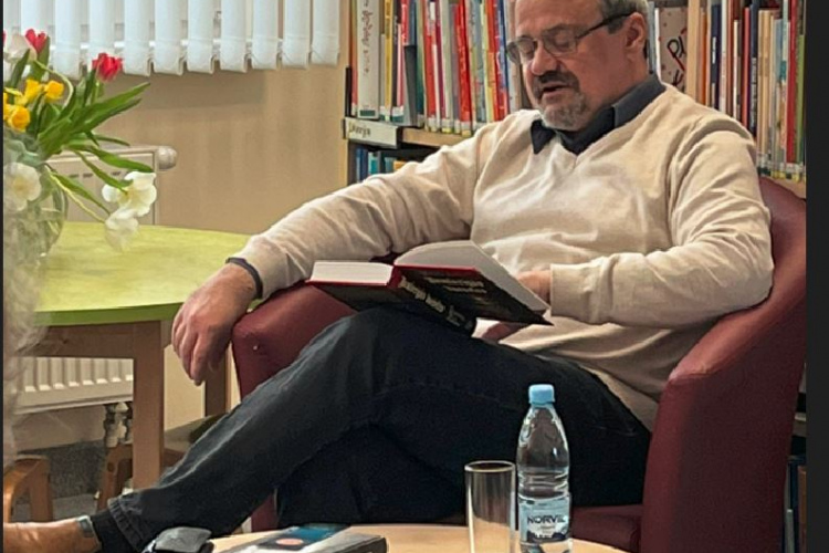 Aicinām un tikšanos ar  Gunti Tāleru RCB Daugavas filiālbibliotēkā.
