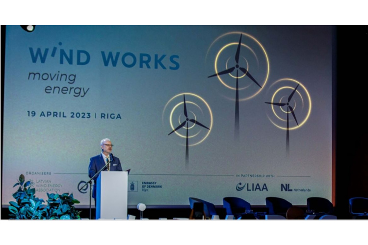 Valsts prezidenta Egila Levita uzruna konferences “WindWorks. Moving Energy.” atklāšanā