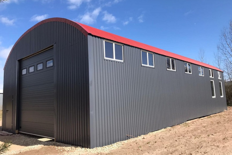 Domus Angāri garāžas un angāri - uzticamība un izturība