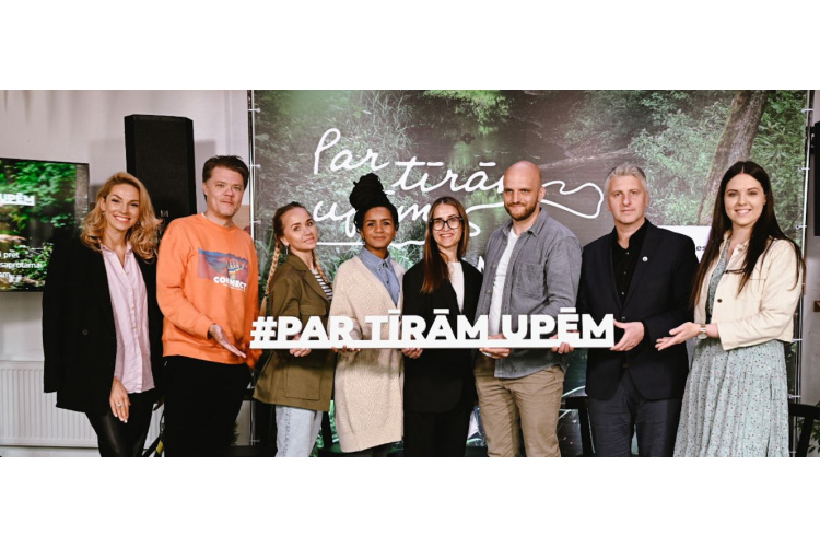 Sabiedrībā zināmi dabas entuziasti atklāj “Par tīrām upēm!” trešo projekta gadu