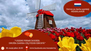 25. maijā būs skatāms otrais NVA EURES  raidījums  “Uzzini, pirms dodies. Droša darba ceļvedis Eiropā”