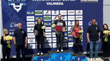 Stūriška un Apels uzvar arī EK BMX 6. posmā; Langmanis otrais junioros