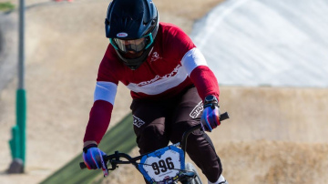 Krīgers izcīna augsto ceturto vietu UEC BMX Eiropas kausa 7. posmā