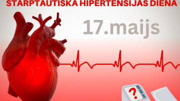 Starptautiskajā Hipertensijas dienā atgādina –  augsts asinsspiediens ir bīstams arī gados jauniem cilvēkiem!