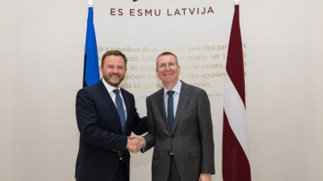 Edgars Rinkēvičs: Latvijas un Igaunijas attiecības ir teicamas