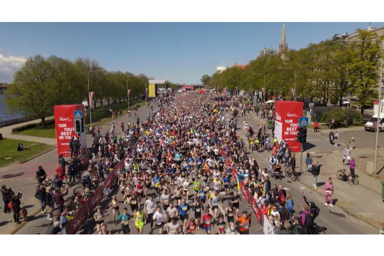 Sporta svētki pilsētā – LTV tiešraides no “Rimi” Rīgas maratona