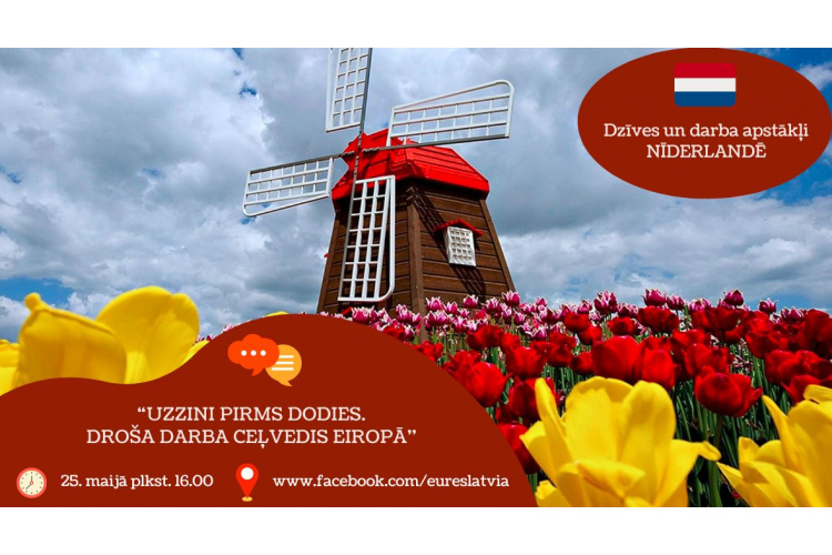 25. maijā būs skatāms otrais NVA EURES raidījums “Uzzini, pirms dodies. Droša darba ceļvedis Eiropā”