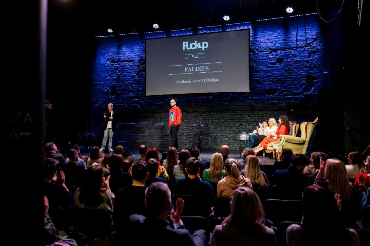 FuckUp Nights Riga ar īpašu pasākumu atzīmē savu divdesmito norises reizi