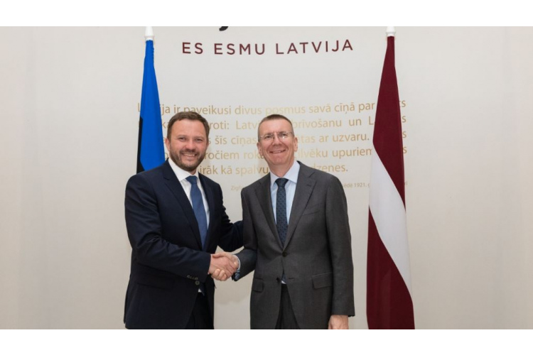 Edgars Rinkēvičs: Latvijas un Igaunijas attiecības ir teicamas