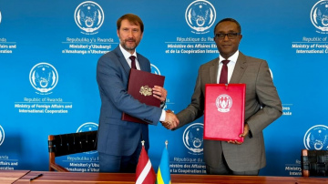 Latvija un Ruanda apņemas veicināt ekonomisko sadarbību un paraksta memorandu par politiskajām konsultācijām
