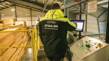 Veicinot bezatkritumu ražošanu, “Stiga RM” investē 0,9 milj. eiro efektīvākā koksnes atlikumu pārstrādē
