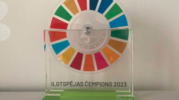 RĪGAS MEŽIEM Ilgtspējas indeksā – Zelta kategorija un balva  “Ilgtspējas čempions 2023”
