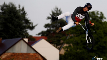 Zēbolds otro reizi karjerā izcīna augsto ceturto vietu Eiropas čempionātā BMX Frīstailā