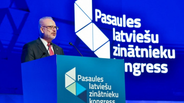 Valsts prezidenta Egila Levita runa V Pasaules latviešu zinātnieku kongresa “Zinātne Latvijai” atklāšanā