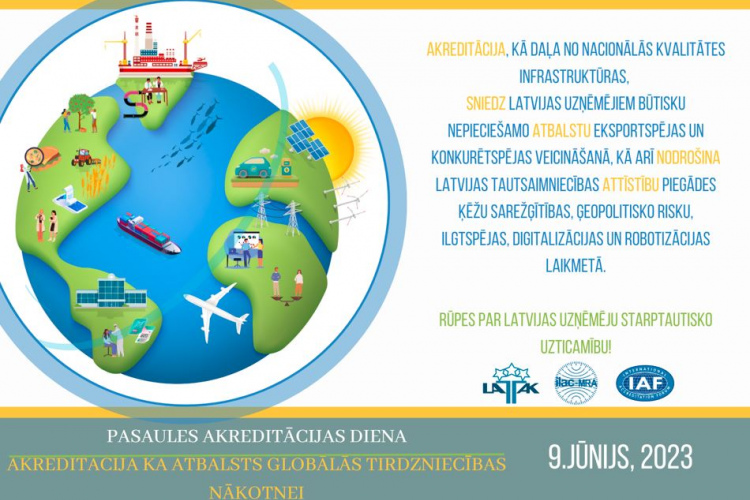 Latvijas akreditācija uzlabo nacionālo eksportspēju globālajā tirgū