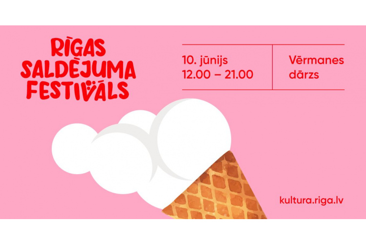Pirmais “Rīgas saldējuma festivāls” jau šajās brīvdienās
