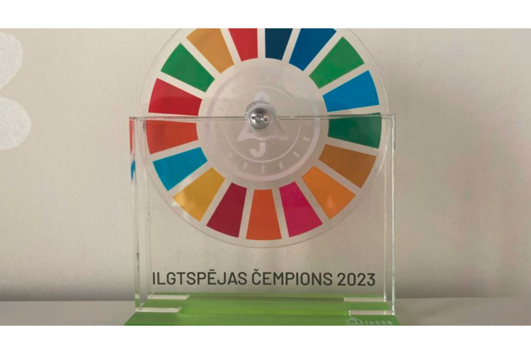 RĪGAS MEŽIEM Ilgtspējas indeksā – Zelta kategorija un balva  “Ilgtspējas čempions 2023”