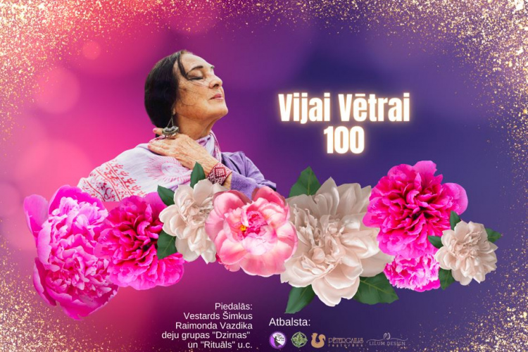 Leģendārā Vija Vētra ieradīsies Rīgā un svinēs savu simts gadu jubileju