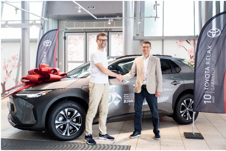 WESS Motors elektrificē Pasaules skriešanas čempionātu ar jauno Toyota bZ4X