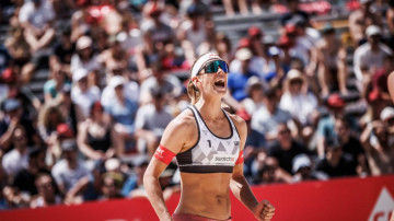 Graudiņa/Samoilova VW Beach Pro Tour Elite 16 posmu Gštādē noslēdz 9.vietā.