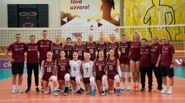 U-22 volejbolistes Daugavpilī piekāpjas Polijai, bet saglabā cerību uz EČ finālturnīru