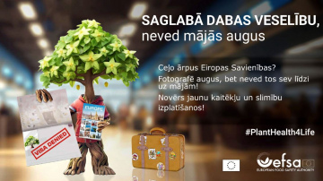Uzsāk augu veselības kampaņu kampaņu ceļotājiem, dārzu īpašniekiem un jaunajiem vecākiem