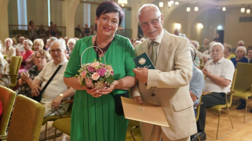 Rīgā sveiks Zelta kāzu jubilārus