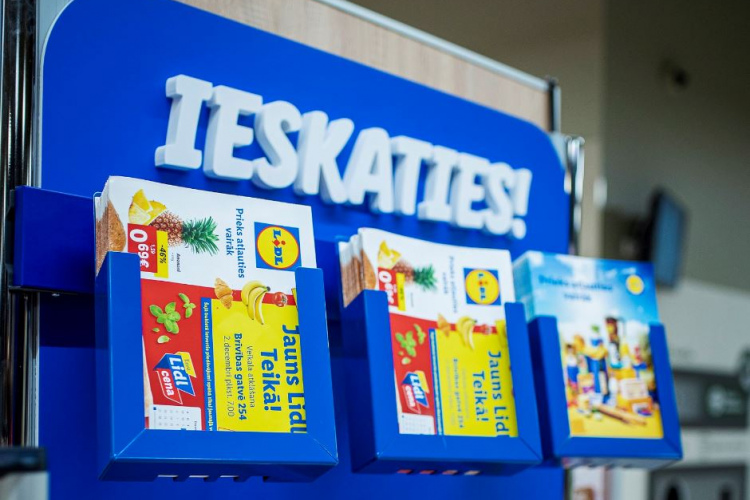 “Lidl Latvija” atsakās no drukāto bukletu izplatīšanas