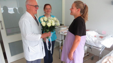 Vidzemes slimnīcā sagaidīts šī gada 500. bērniņš – meitenīte Kate