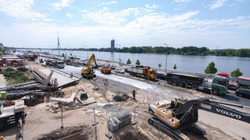 Satiksmes izmaiņas Rīgas centrā - Rail Baltica