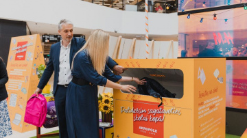 “AKROPOLE” iepirkšanās centri sadarbībā ar “Ziedot.lv” uzsāk labdarības akciju “Palīdzēsim sagatavoties skolai kopā!”