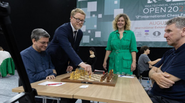 Rīgā notiek viens no vērienīgākajiem šaha festivāliem Ziemeļeiropā – «RTU Open 2023»